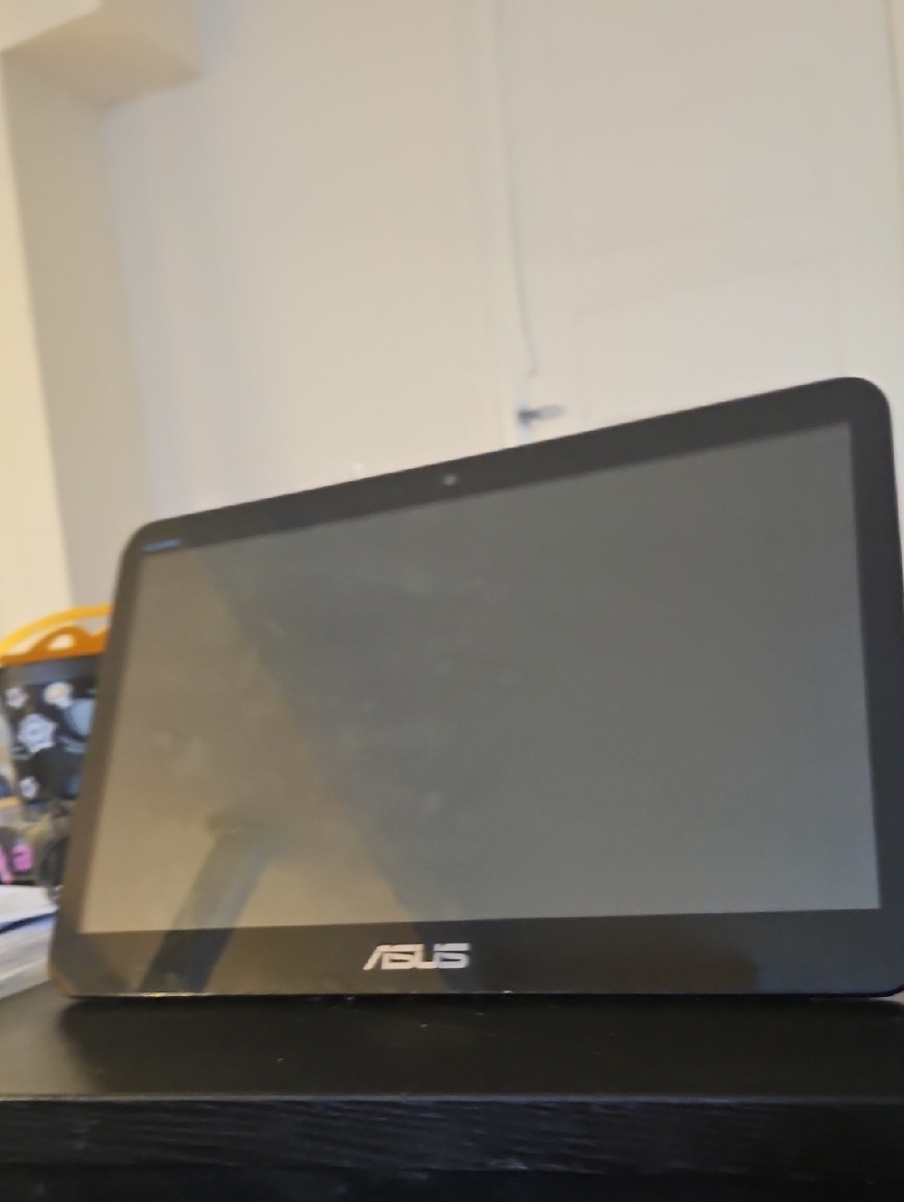 ASUS Black Touchscreen Tablet with Front Camera